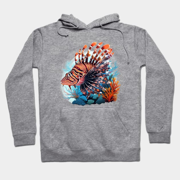 Lionfish Hoodie by zooleisurelife